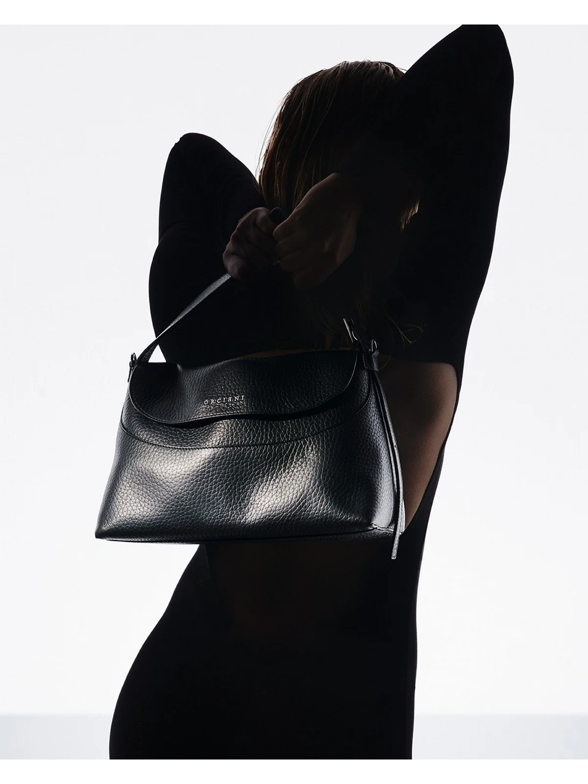 ORCIANI Borsa Donna SOFT B02176 SOF NER NERO - Image 3
