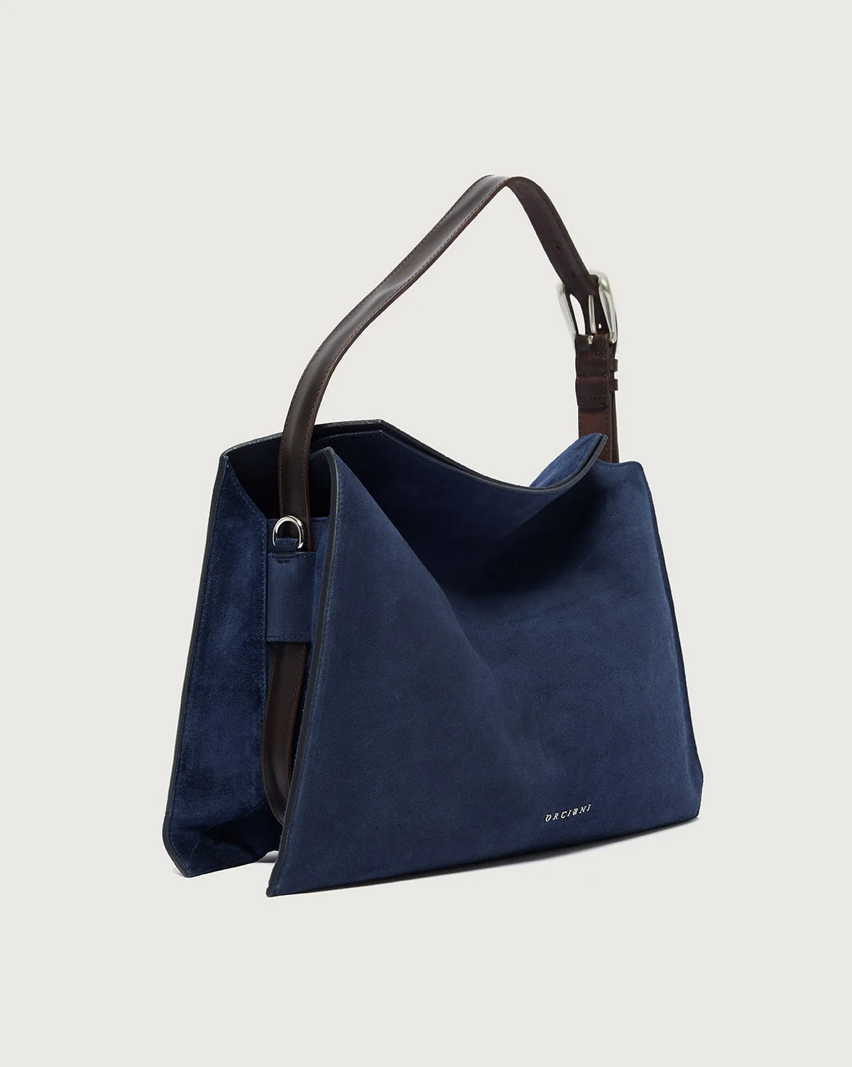 ORCIANI Borsa Donna TRINITY M PEACH B02231 PEA NVY NAVY - Image 4