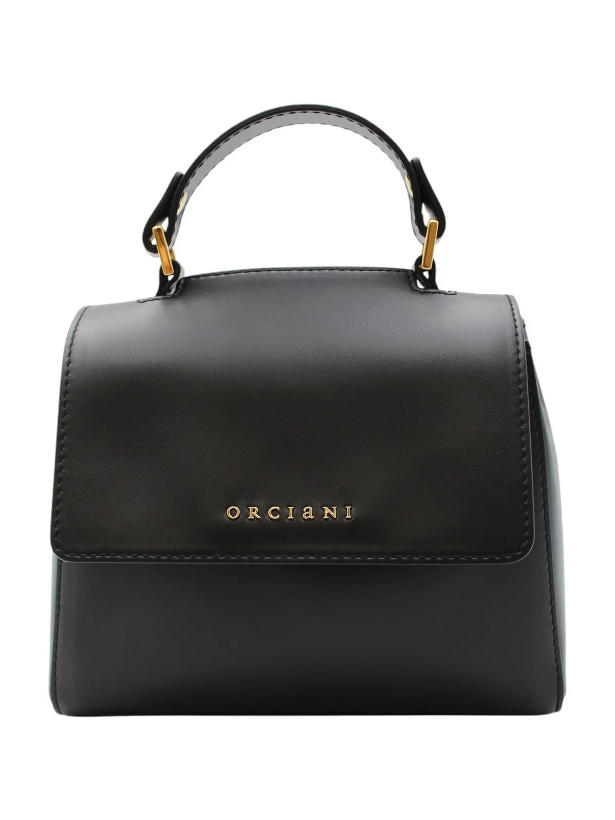 ORCIANI Borsa Donna VANITY ORO B02019 VAO NER Nero