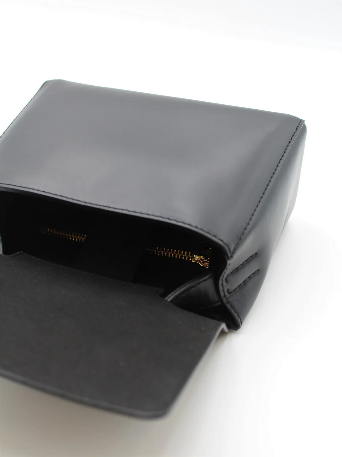 ORCIANI Borsa Donna VANITY ORO B02019 VAO NER Nero - Image 8