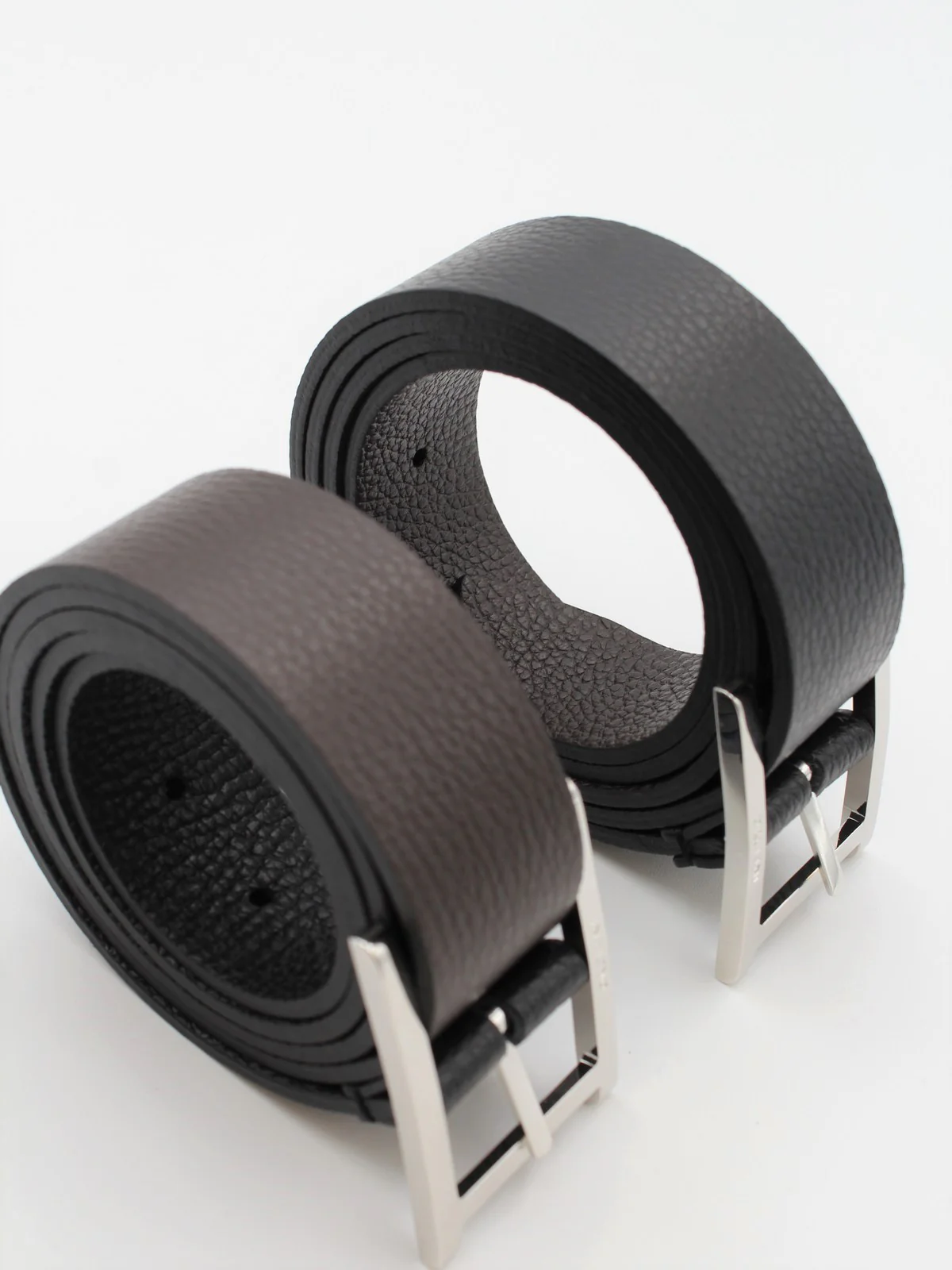 ORCIANI Cintura Uomo MICRON DOUBLE U08238 MDU N+E Nero - Image 7