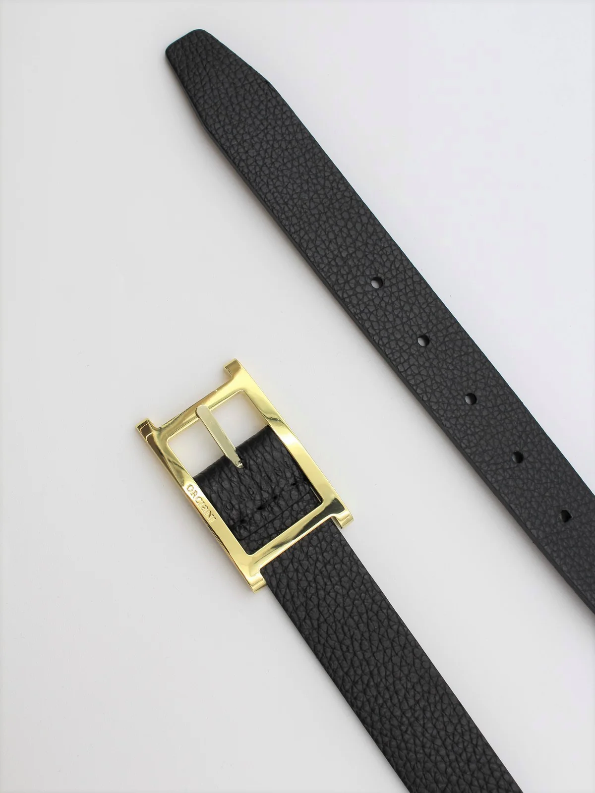 ORCIANI Cintura Uomo MICRON DOUBLE U08238B N+E Nero - Image 4