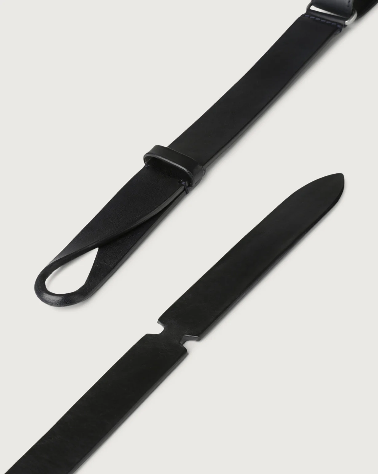 ORCIANI Cintura Uomo NOUBUCKLE BULL NB0004_BUL BLU BLU - Image 3
