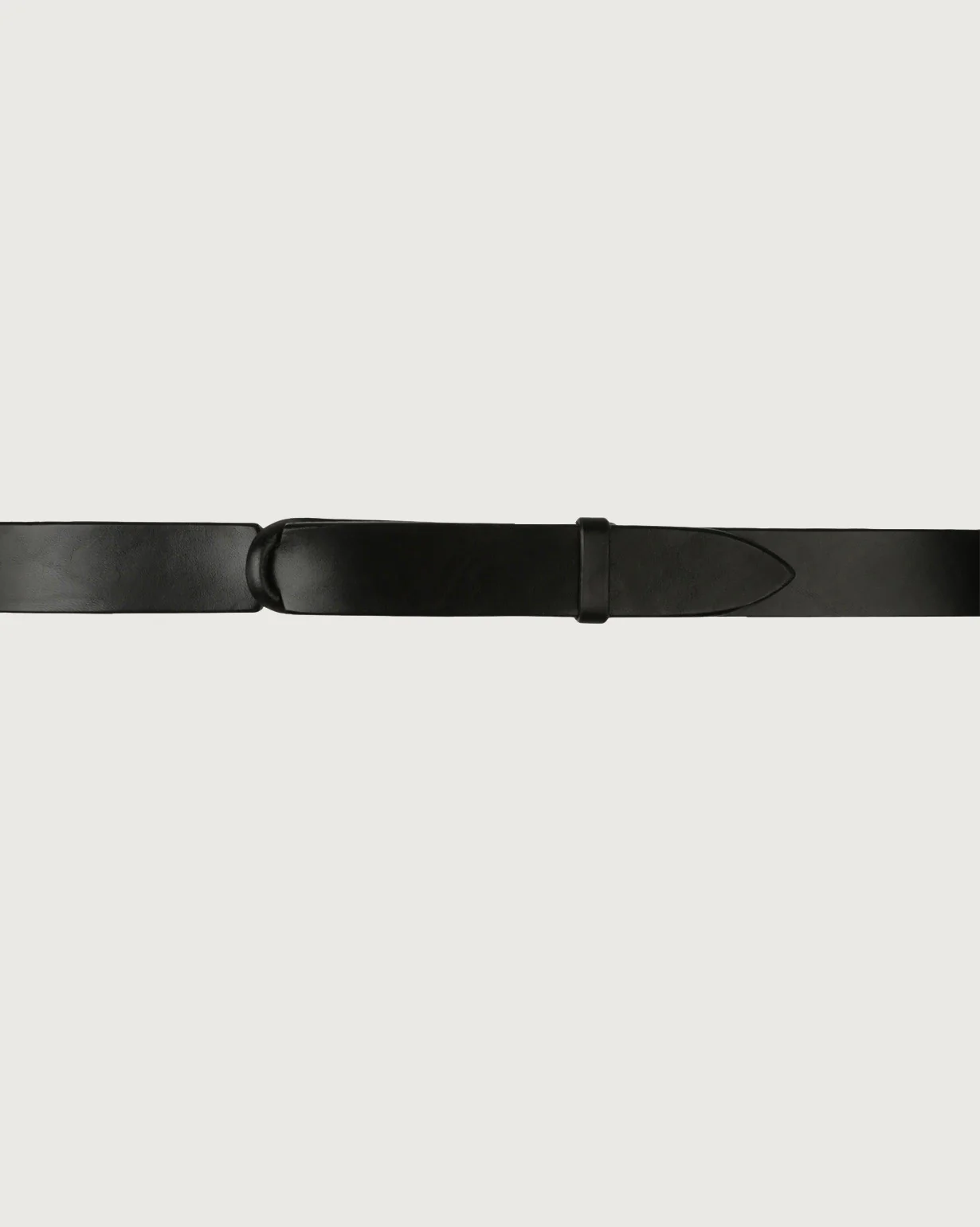 ORCIANI Cintura Uomo NOUBUCKLE BULL NB0004_BUL NERO NERO - Image 2