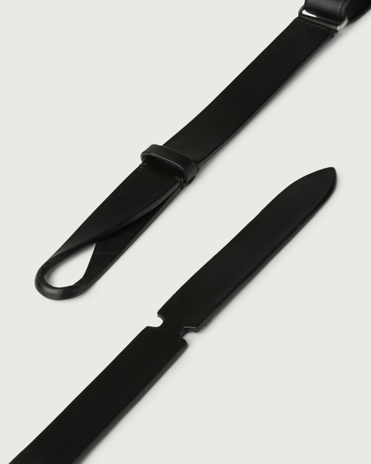 ORCIANI Cintura Uomo NOUBUCKLE BULL NB0004_BUL NERO NERO - Image 3