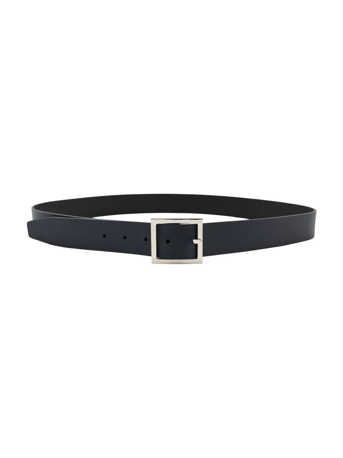 ORCIANI Cintura Uomo SAFFIANO DOUBLE U08311 SID N+T Nero