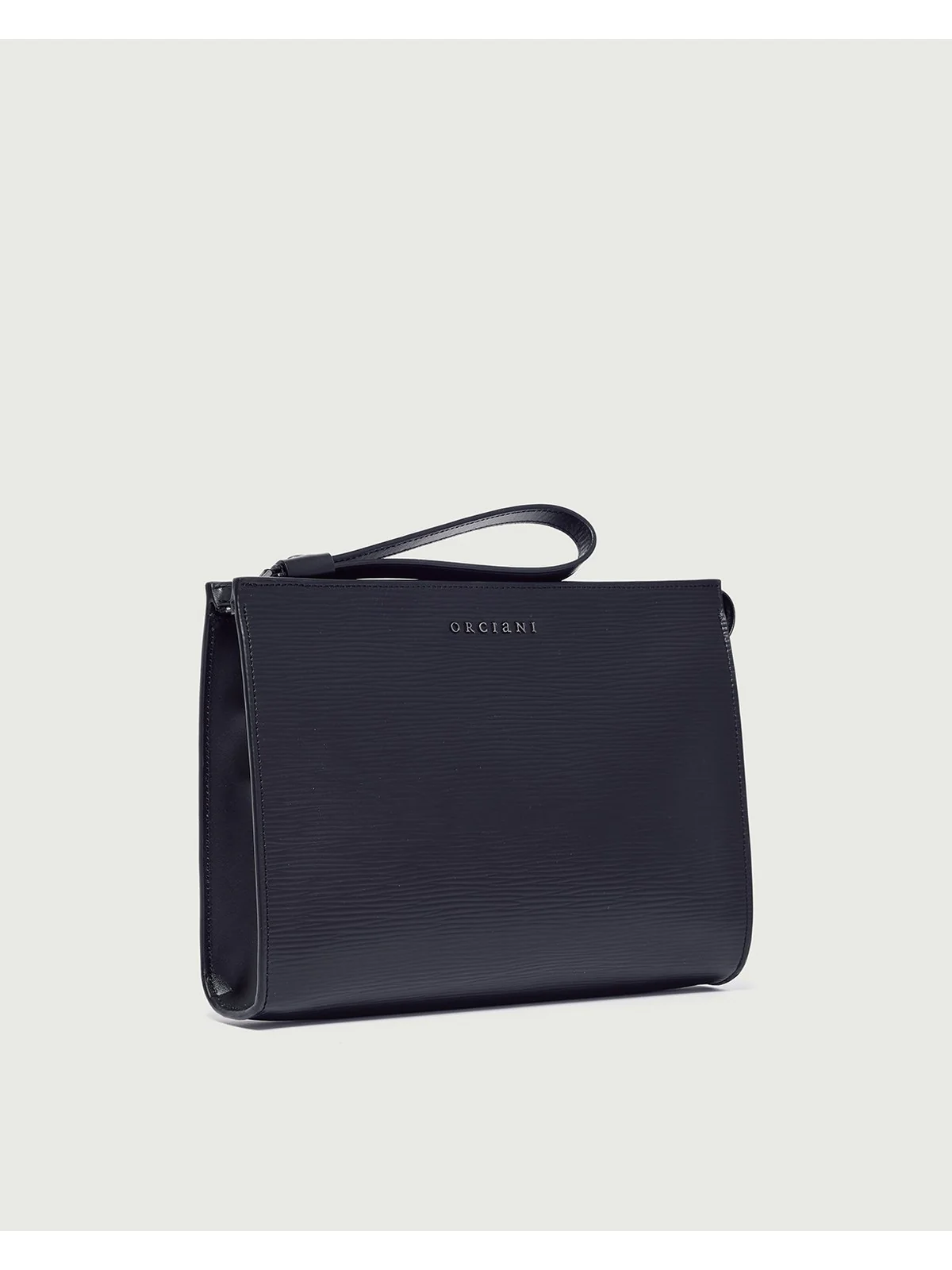 ORCIANI Pochette Uomo (WAY) POLO STAMPA PAGLIA SU0127 PLS NER Nero - Image 3
