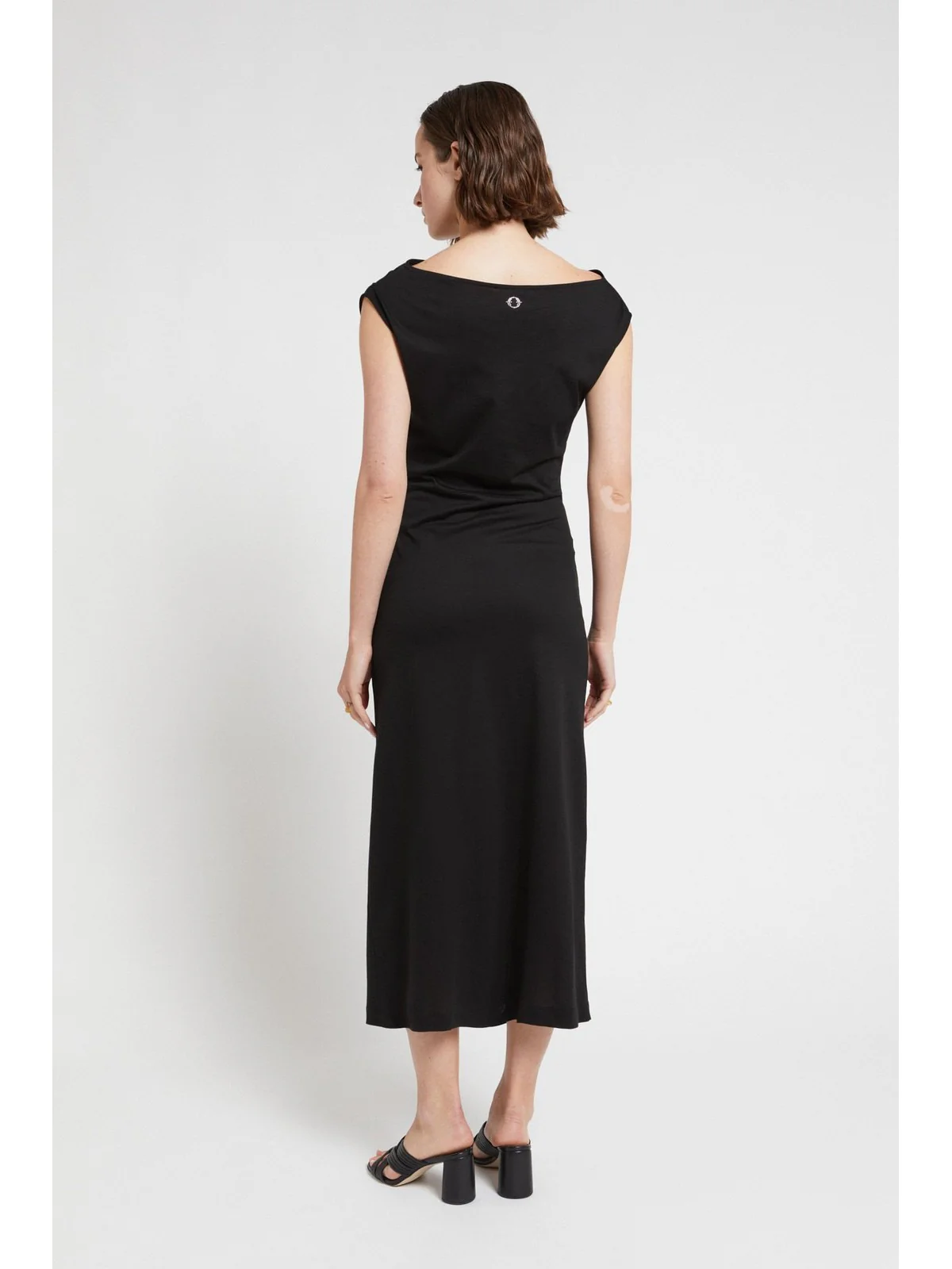 OTTOD'AME Abito Donna DA5235 1920 Nero - Image 4