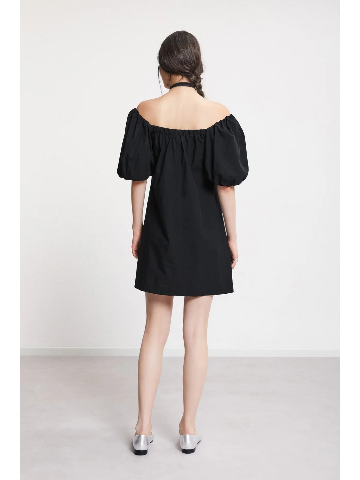 OTTOD'AME Abito Donna DA5257 1920 Nero - Image 4
