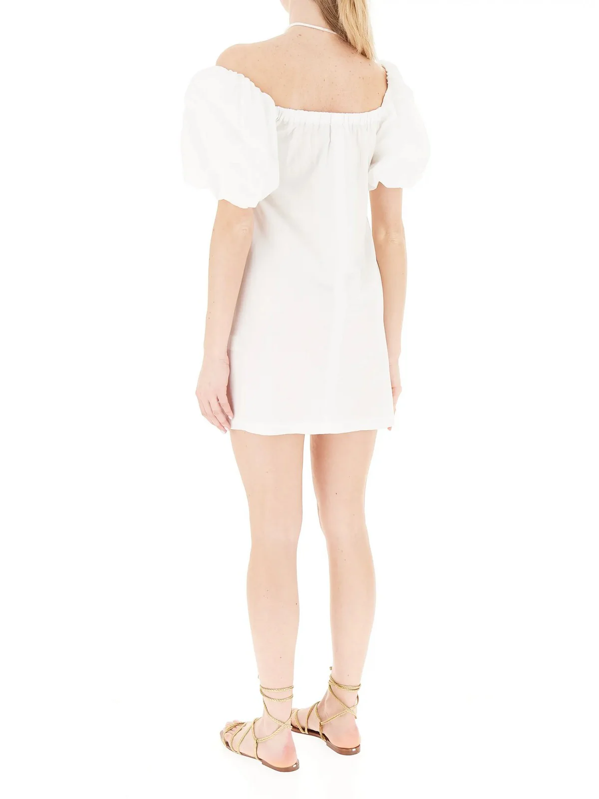 OTTOD'AME Abito Donna DA5257 1948 Bianco - Image 4