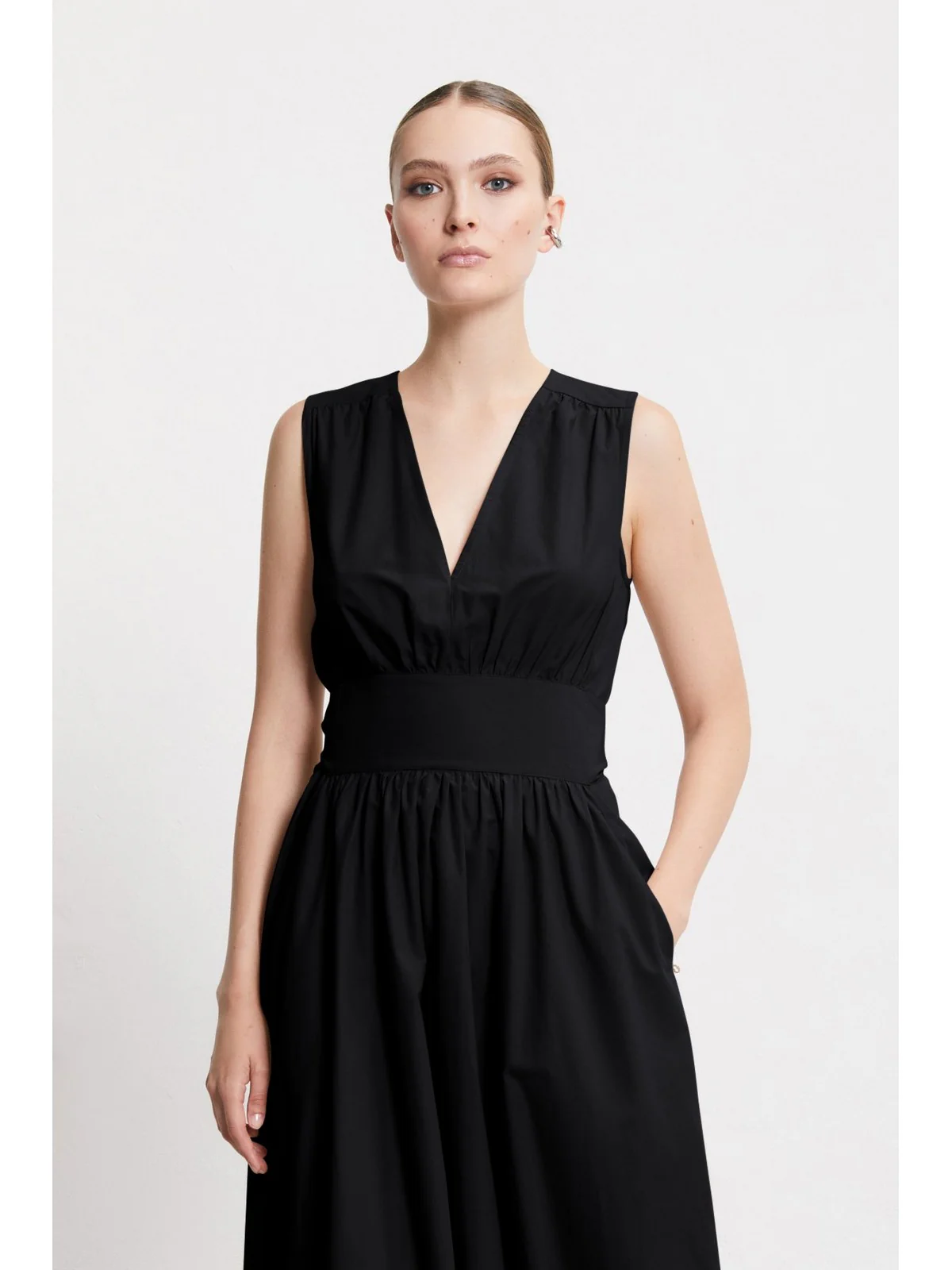 OTTOD'AME Abito Donna  DA5259 1920 Nero - Image 4
