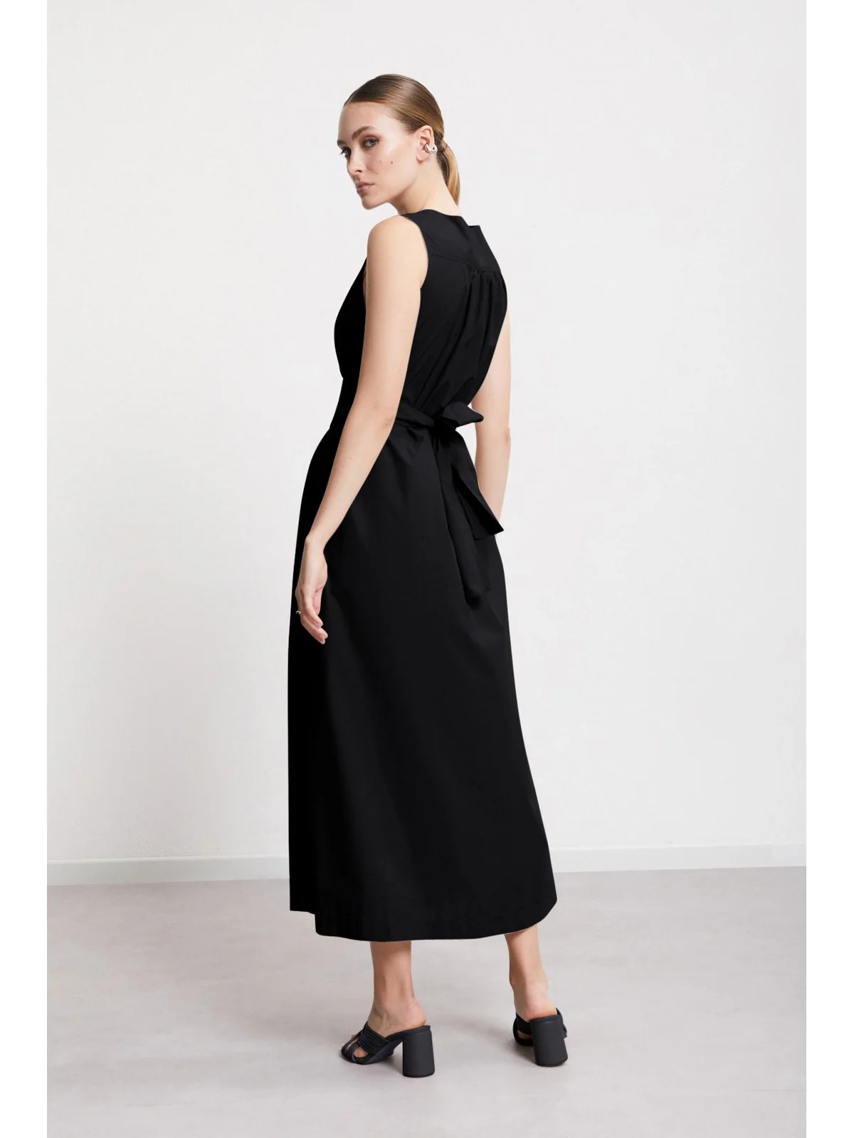 OTTOD'AME Abito Donna  DA5259 1920 Nero - Image 5