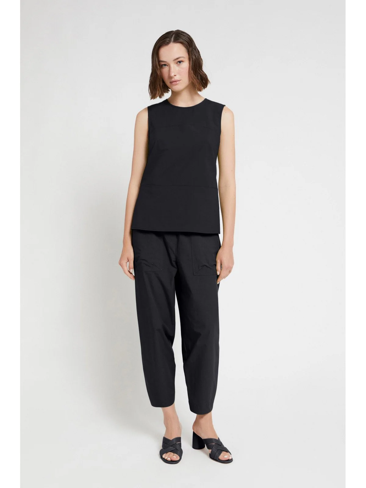 OTTOD'AME Pantalone Donna DP9807 1920 Nero - Image 2