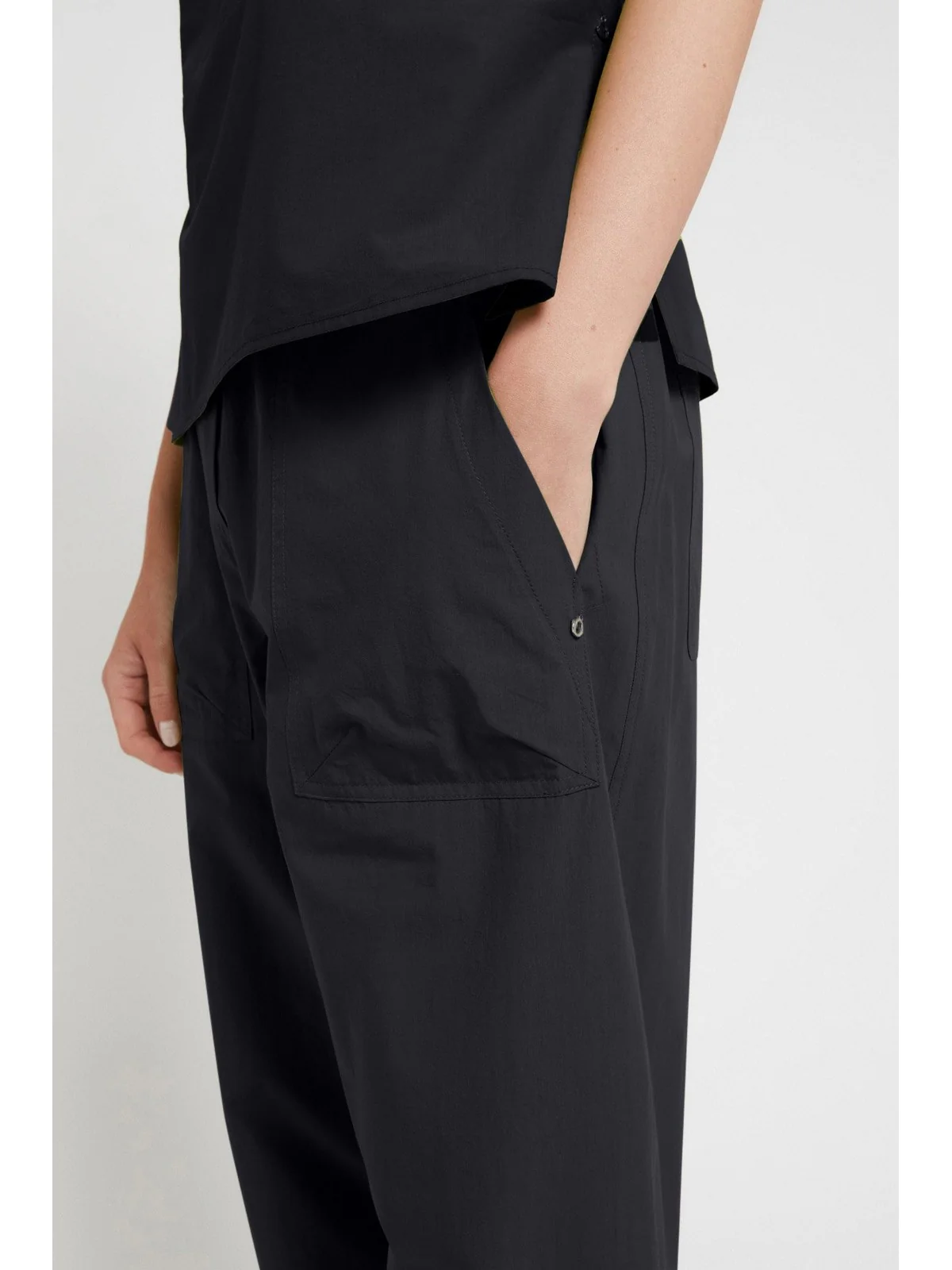 OTTOD'AME Pantalone Donna DP9807 1920 Nero - Image 5
