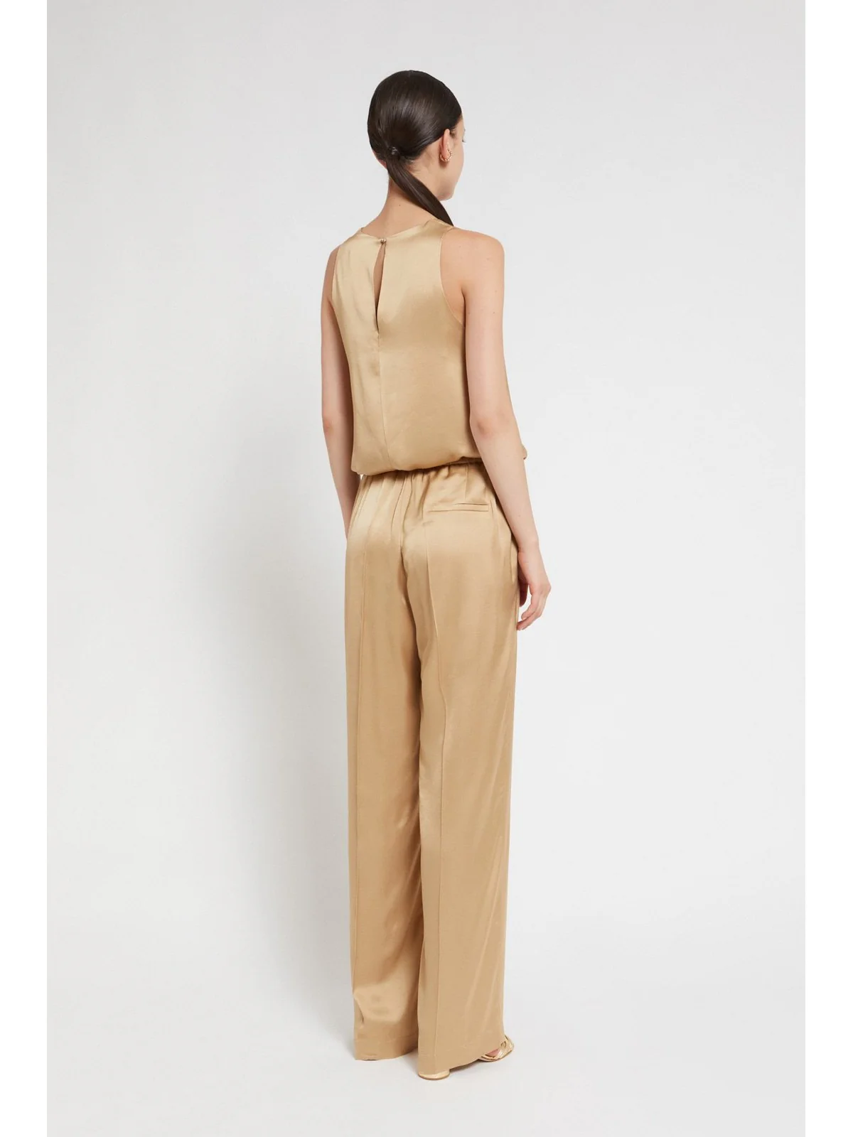 OTTOD'AME Pantalone Donna DP9840 1982 SABBIA - Image 3