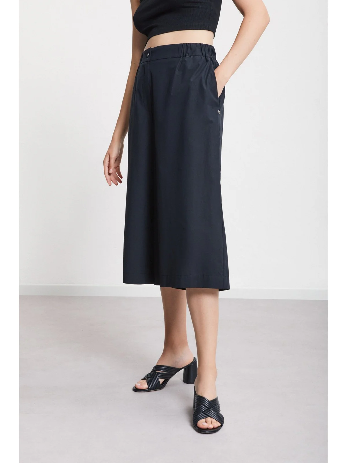 OTTOD'AME Pantalone Donna DP9853 1920 Nero - Image 3