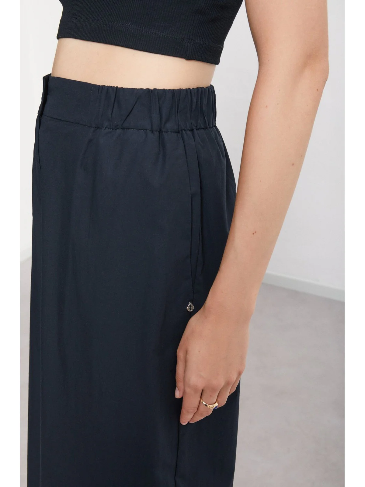 OTTOD'AME Pantalone Donna DP9853 1920 Nero - Image 5