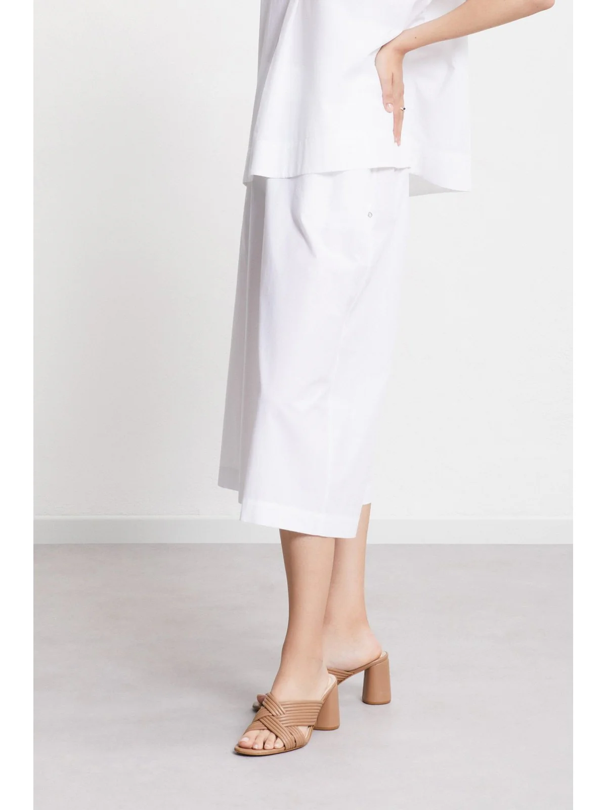 OTTOD'AME Pantalone Donna  DP9853 1948 Bianco - Image 3