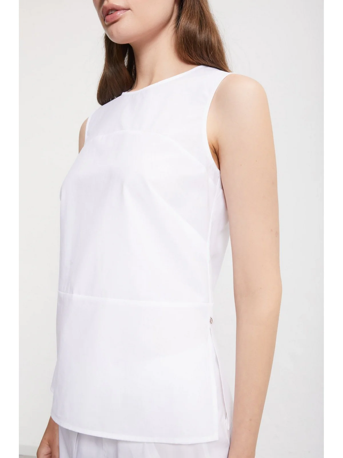 OTTOD'AME Top Donna  DT9180 1948 Bianco - Image 5