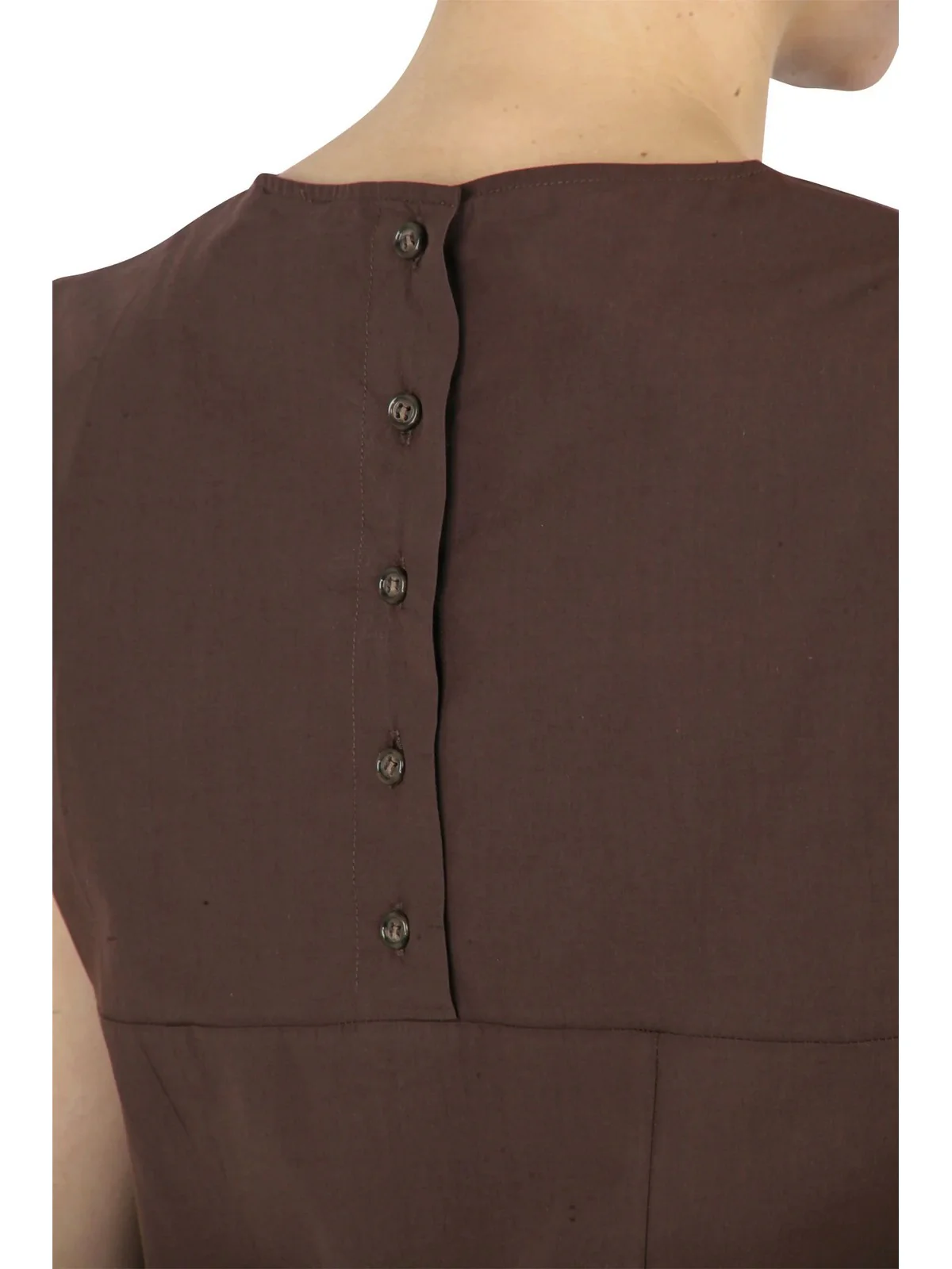 OTTOD'AME Top Donna  DT9180 2138 CIOCCOLATO - Image 3