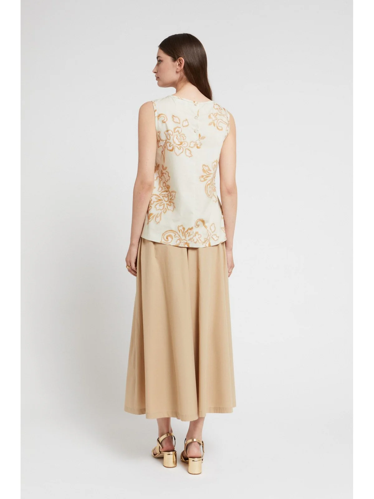 OTTOD'AME Top Donna  DT9182 2116 TIGLIO - Image 4