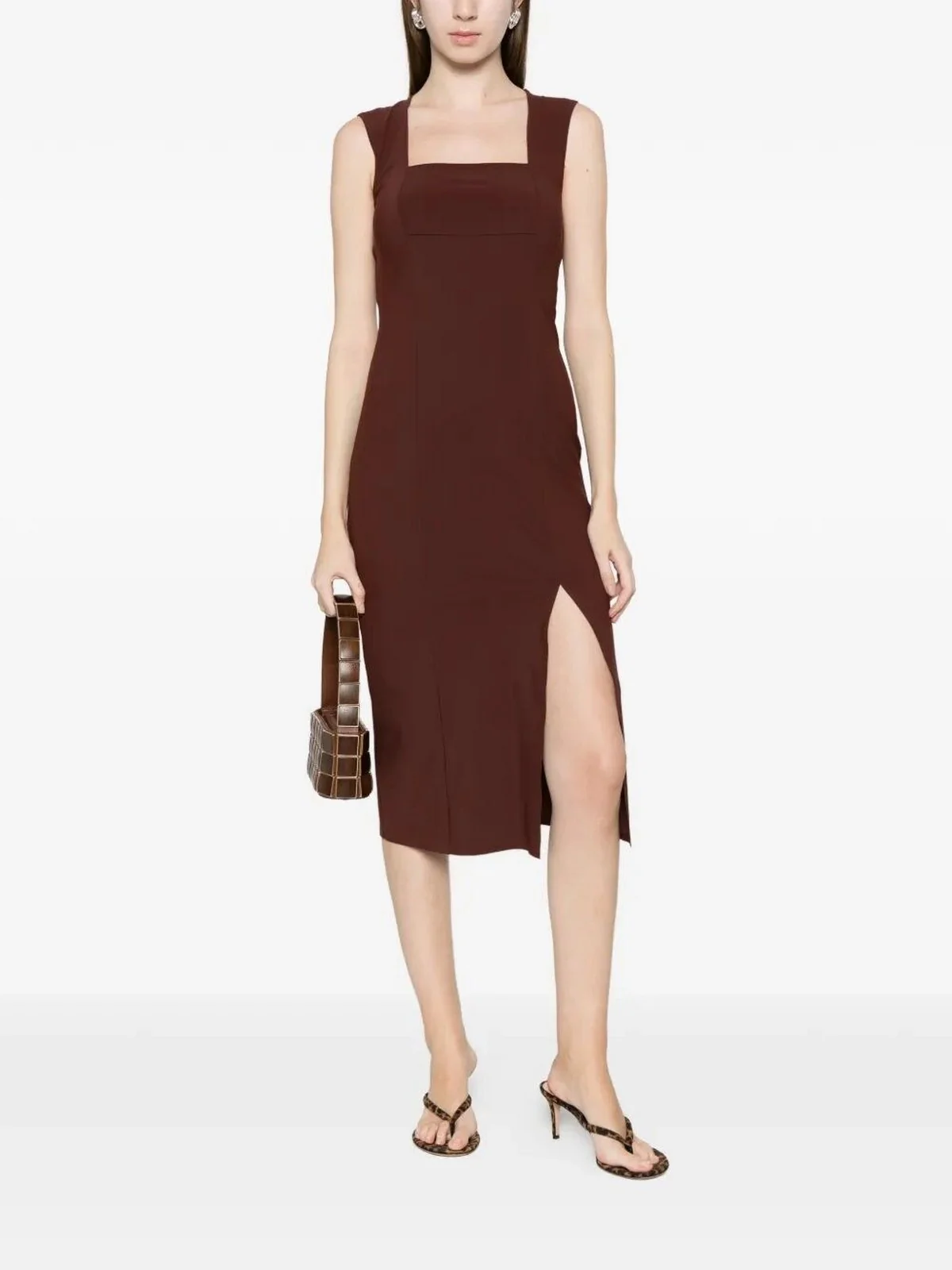 PATRIZIA PEPE Abito Donna  2A3010 JZ26 B887 WOOD BROWN - Image 2