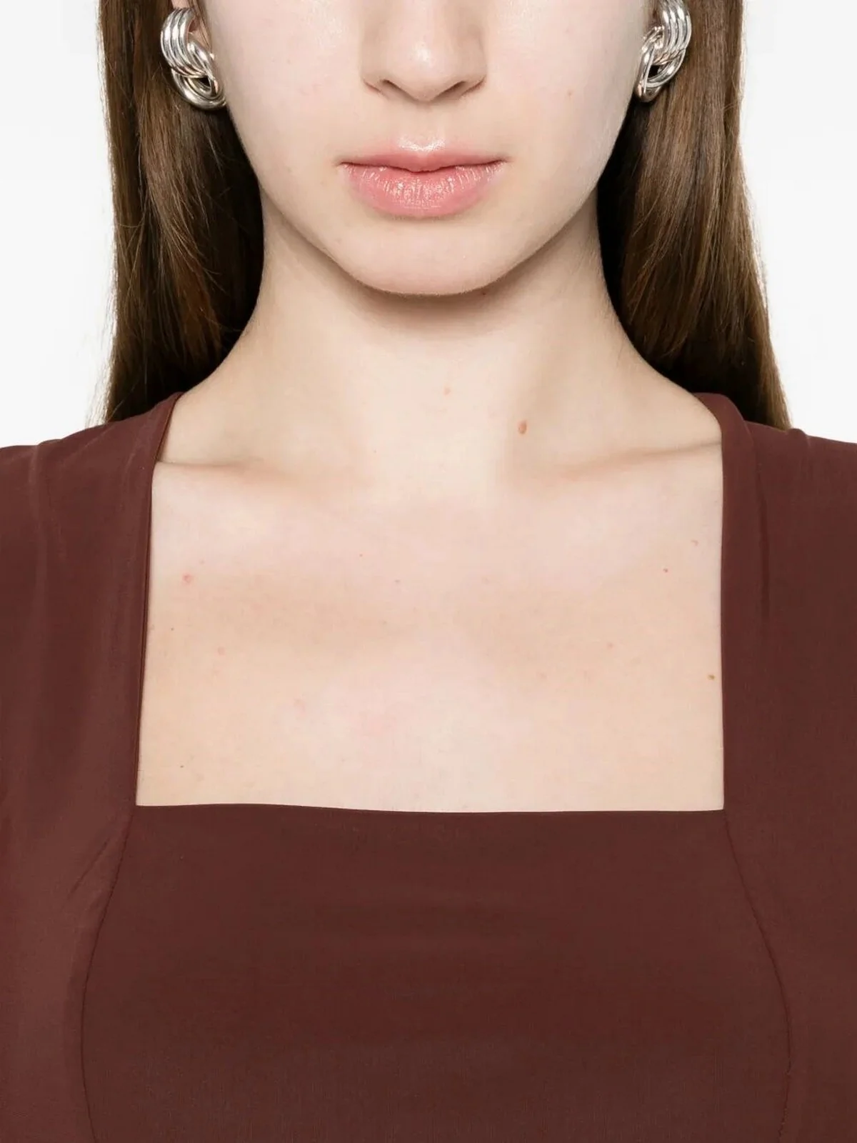 PATRIZIA PEPE Abito Donna  2A3010 JZ26 B887 WOOD BROWN - Image 3