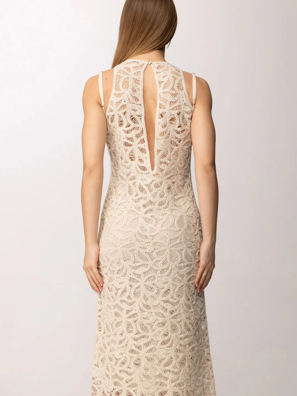 PATRIZIA PEPE Abito Donna  2A3074 A774 B891 NATURAL SAND - Image 5