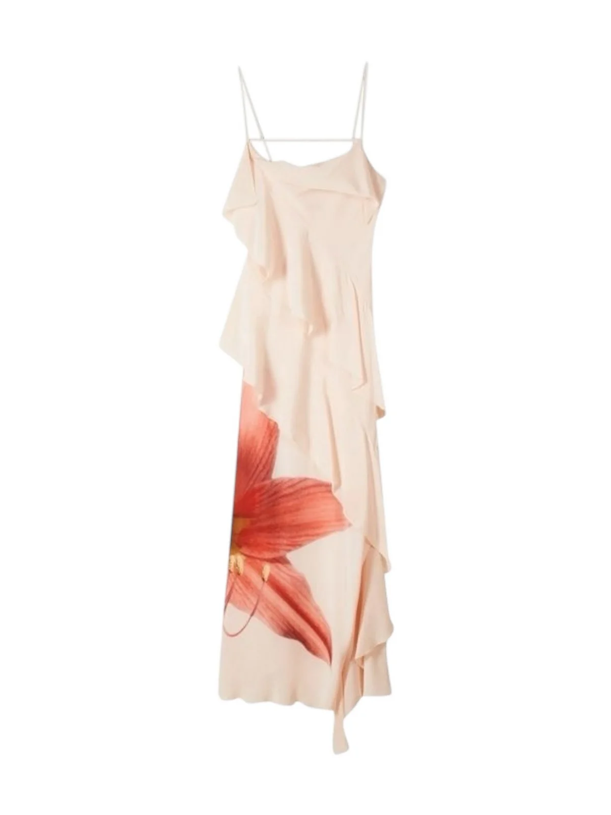 PATRIZIA PEPE Abito Donna 2A3090 A765 J510 NUDE FLOWER