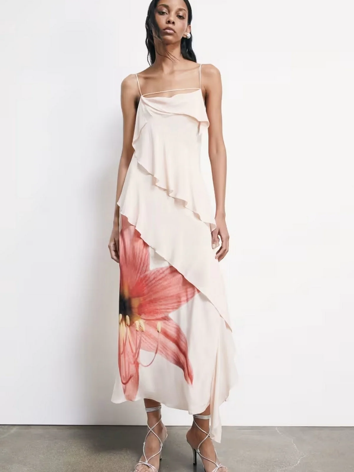 PATRIZIA PEPE Abito Donna 2A3090 A765 J510 NUDE FLOWER - Image 2
