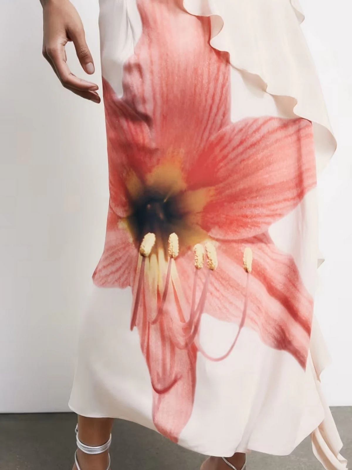 PATRIZIA PEPE Abito Donna 2A3090 A765 J510 NUDE FLOWER - Image 4