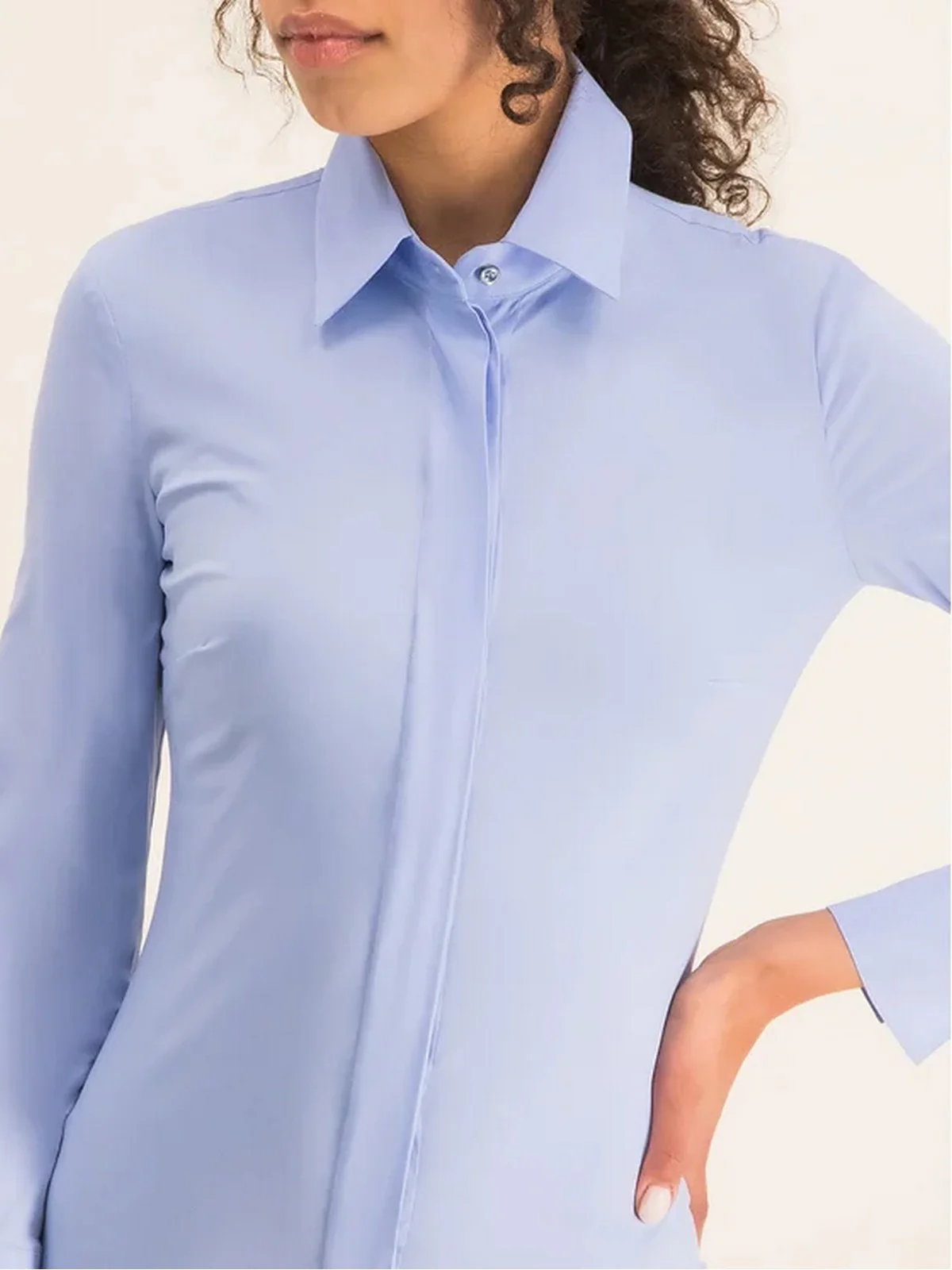 PATRIZIA PEPE Camicia Donna  CC0355 A01 C268 SKY - Image 3
