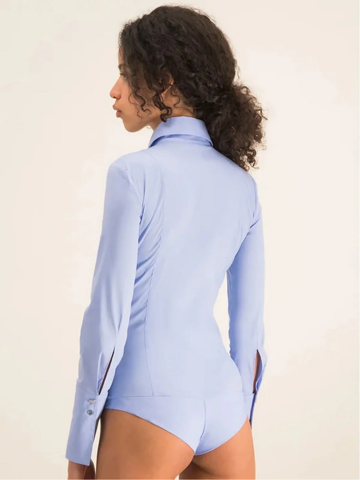 PATRIZIA PEPE Camicia Donna  CC0355 A01 C268 SKY - Image 4