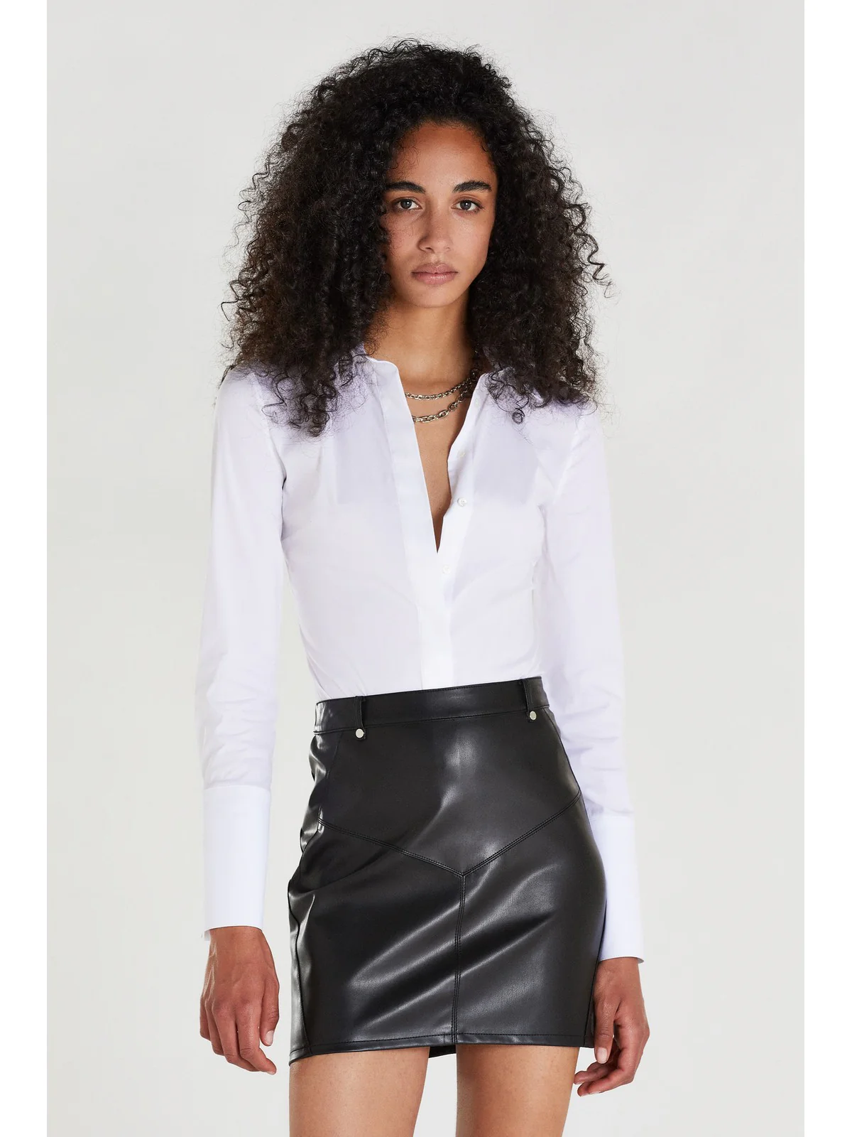 PATRIZIA PEPE Camicia Donna  CC0355 A01 W103 Bianco - Image 2
