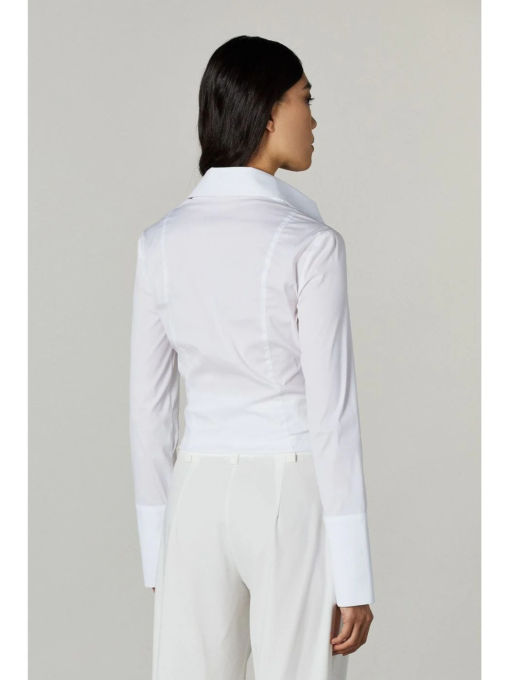 PATRIZIA PEPE Camicia Donna  CC0356 A01 W103 Bianco - Image 3