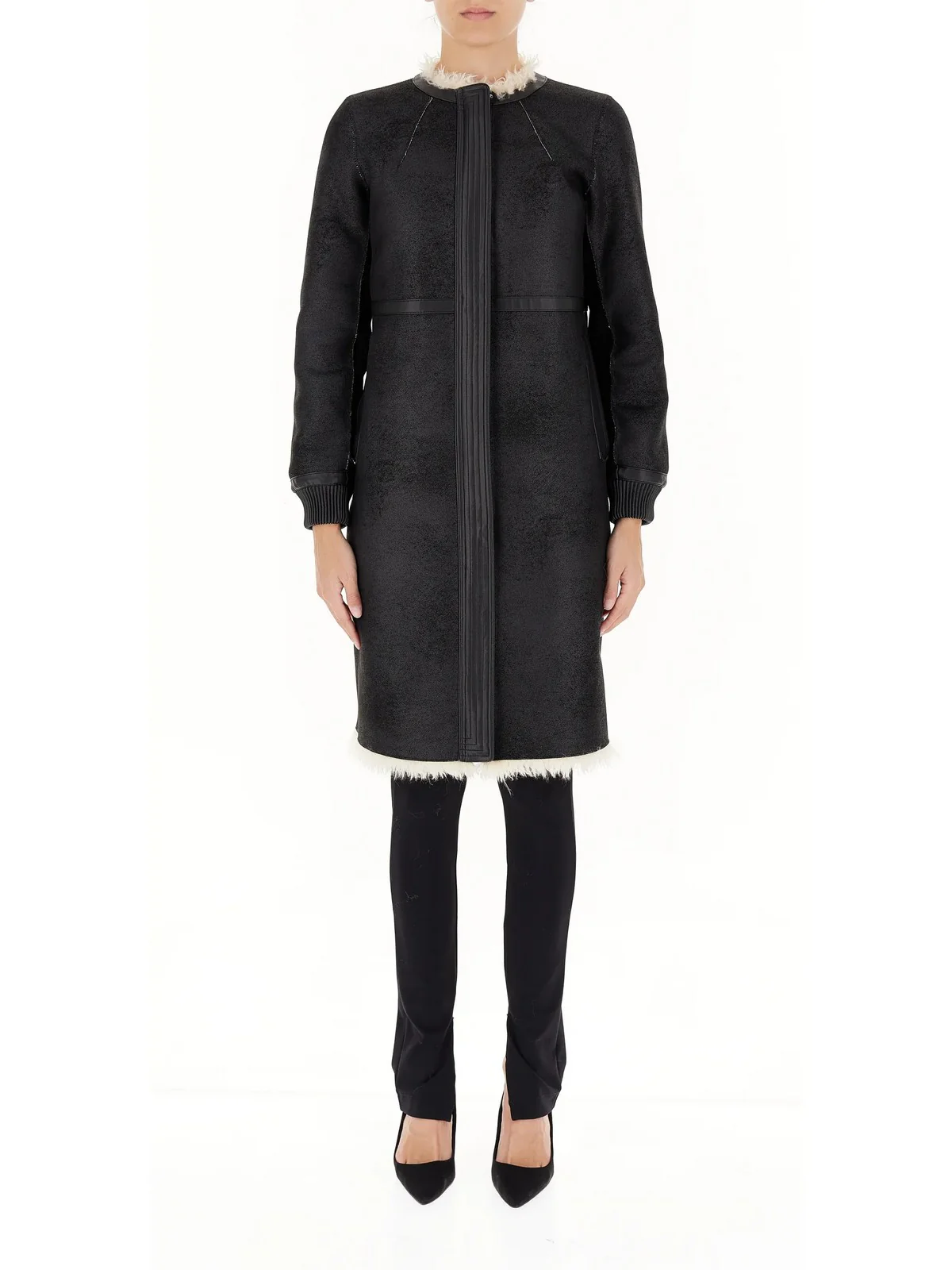 PATRIZIA PEPE Cappotto Donna  2O0140 E054 J4C6 Bianco - Image 4