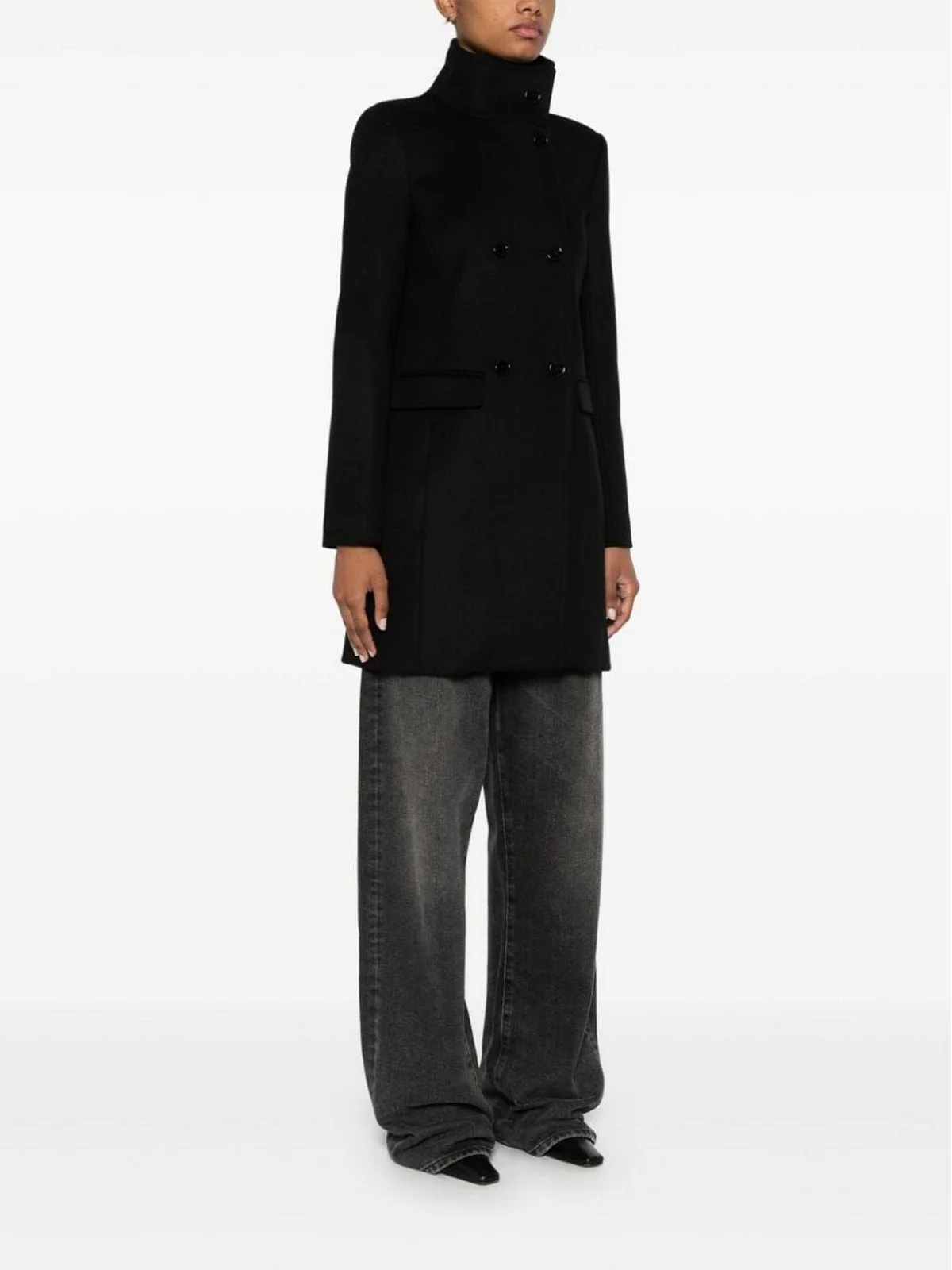 PATRIZIA PEPE Cappotto Donna  2O0168 A171 K103 Nero - Image 4