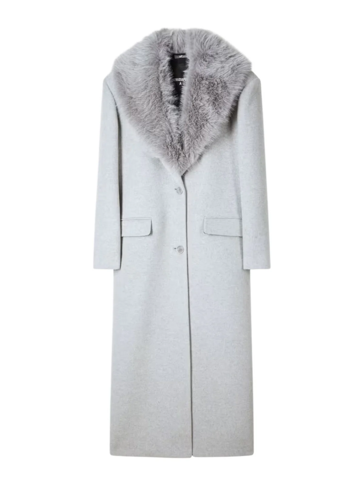 PATRIZIA PEPE Cappotto Donna 2O0212 A512 S263 GRIGIO CHIARO
