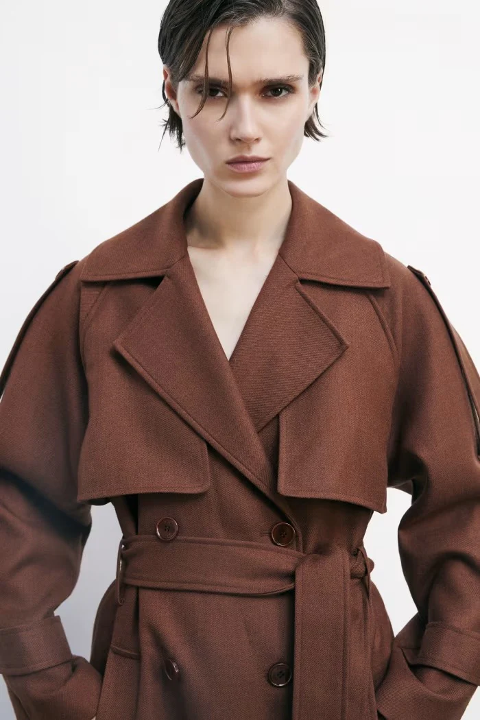 PATRIZIA PEPE Cappotto Donna  8O0188 A630 B834 EARTH BROWN - Image 4