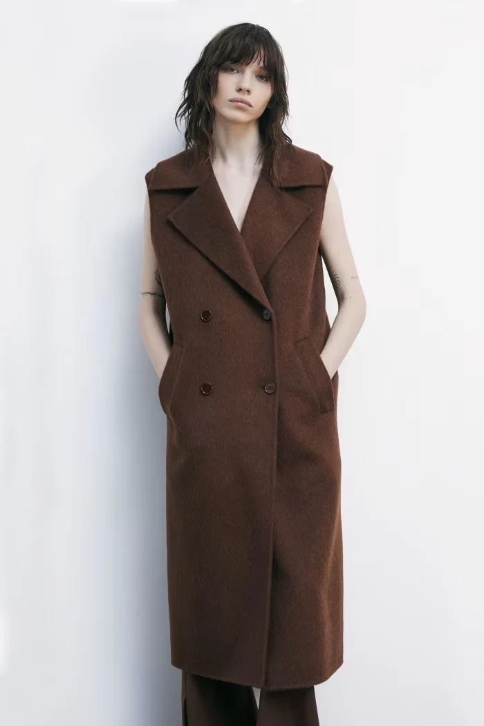 PATRIZIA PEPE Cappotto Donna  8O0189 A610 B834 EARTH BROWN - Image 6