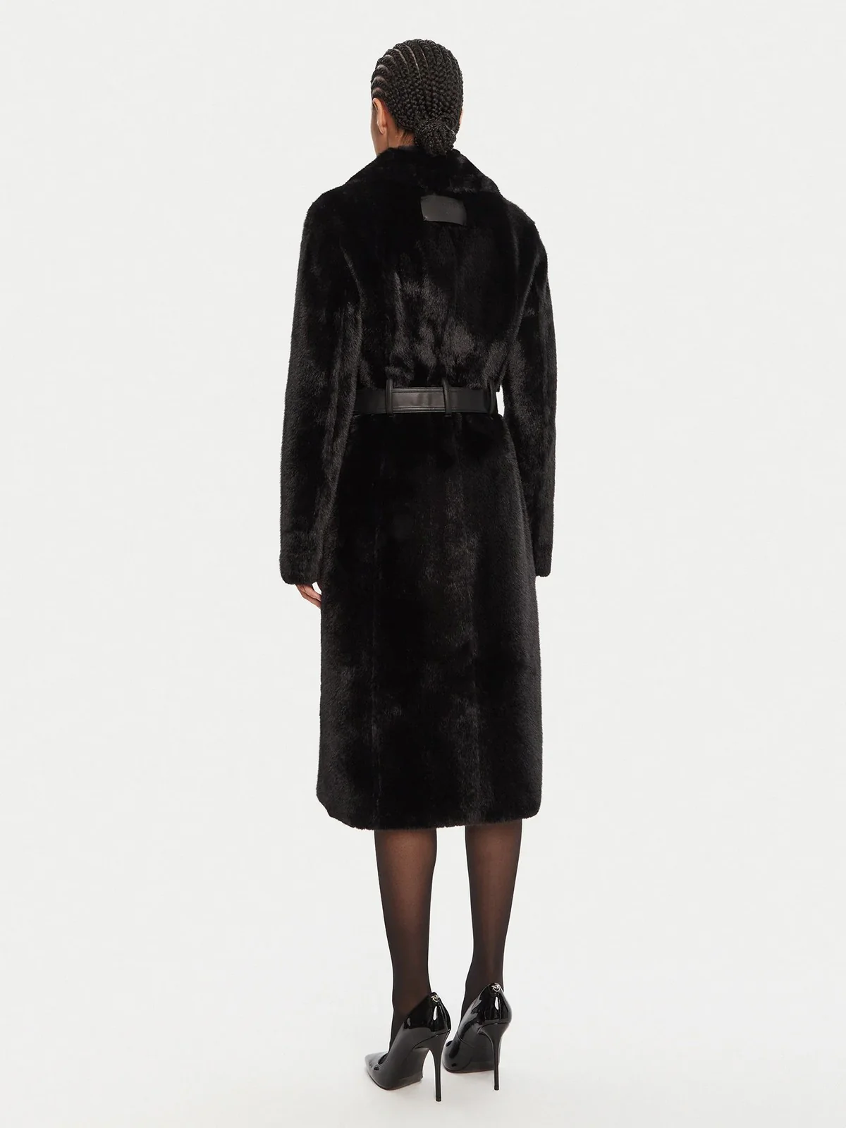 PATRIZIA PEPE Cappotto Donna  8O0203 E073 K103 NERO - Image 5