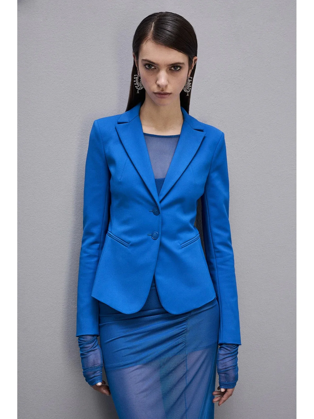 PATRIZIA PEPE Giacca Donna  CSA112 AQ39 C990 Blu - Image 3