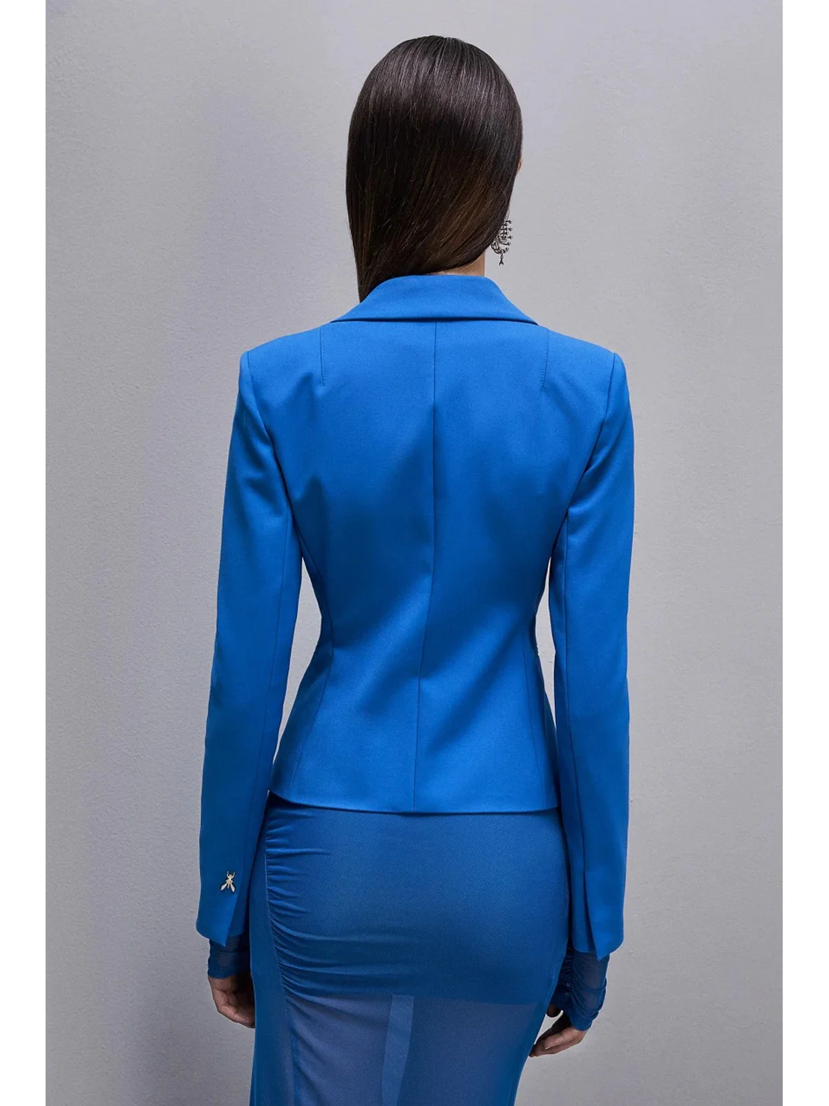 PATRIZIA PEPE Giacca Donna  CSA112 AQ39 C990 Blu - Image 4