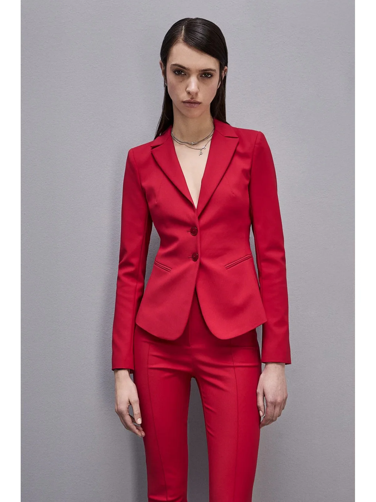 PATRIZIA PEPE Giacca Donna  CSA112 AQ39 R815 Rosso - Image 2