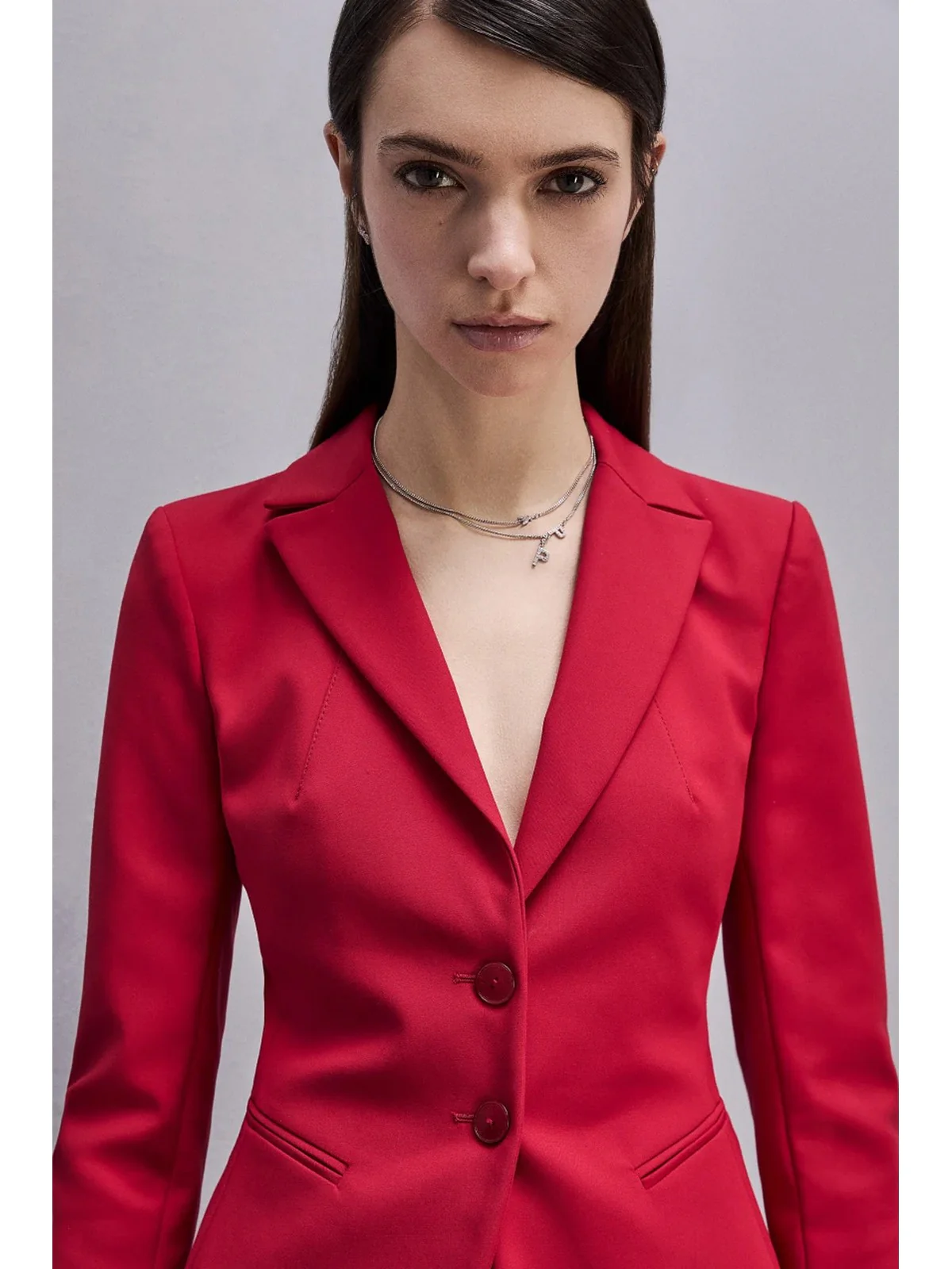 PATRIZIA PEPE Giacca Donna  CSA112 AQ39 R815 Rosso - Image 5