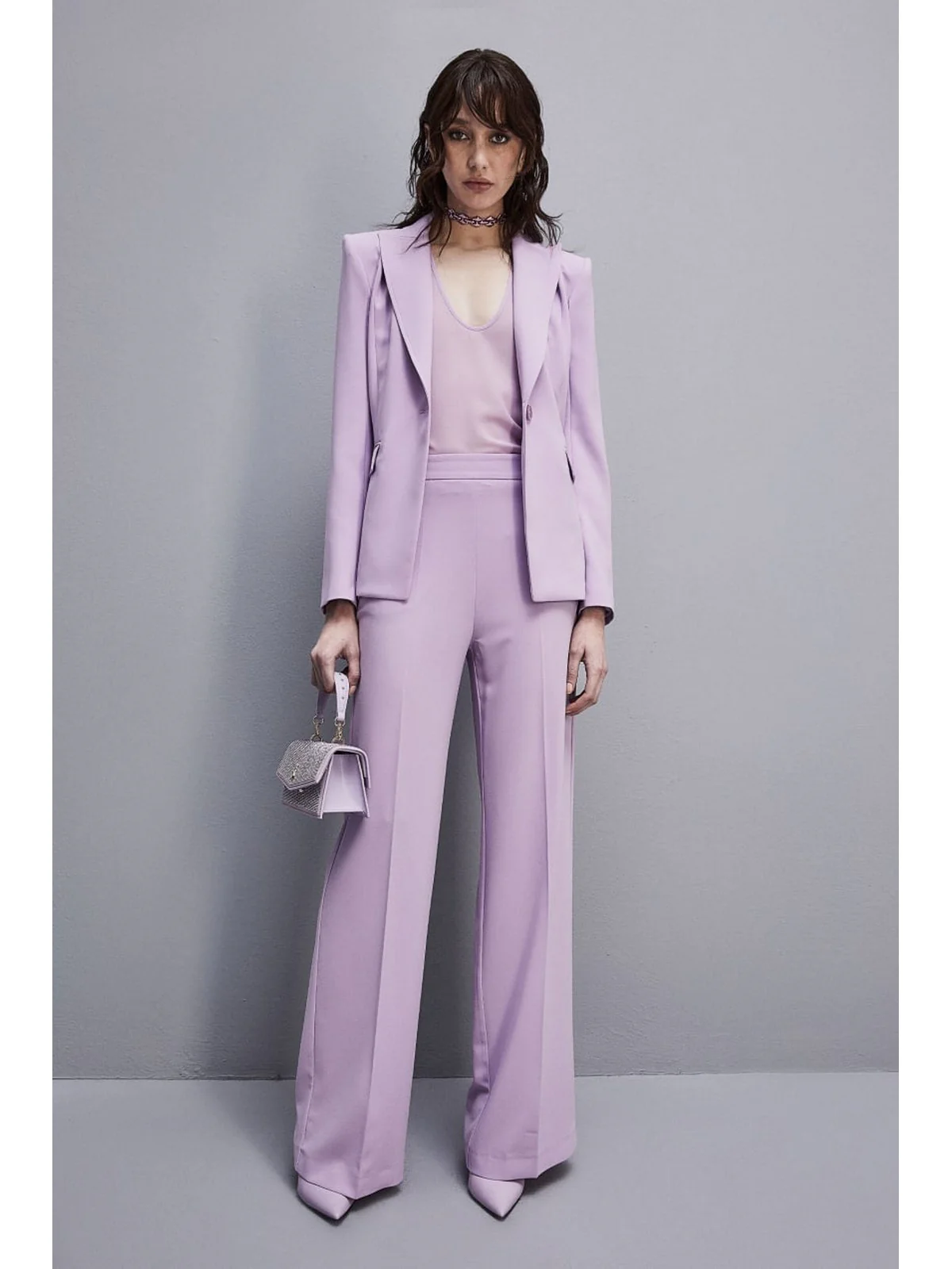 PATRIZIA PEPE Pantalone Donna  2P1603 A049 M495 Viola - Image 2