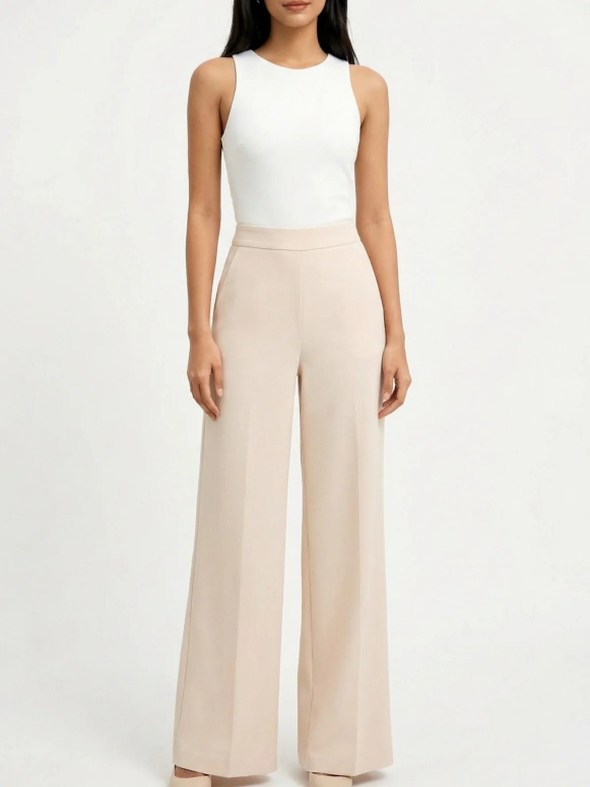 PATRIZIA PEPE Pantalone Donna  2P1776 A411 B884 SILK NUDE - Image 2