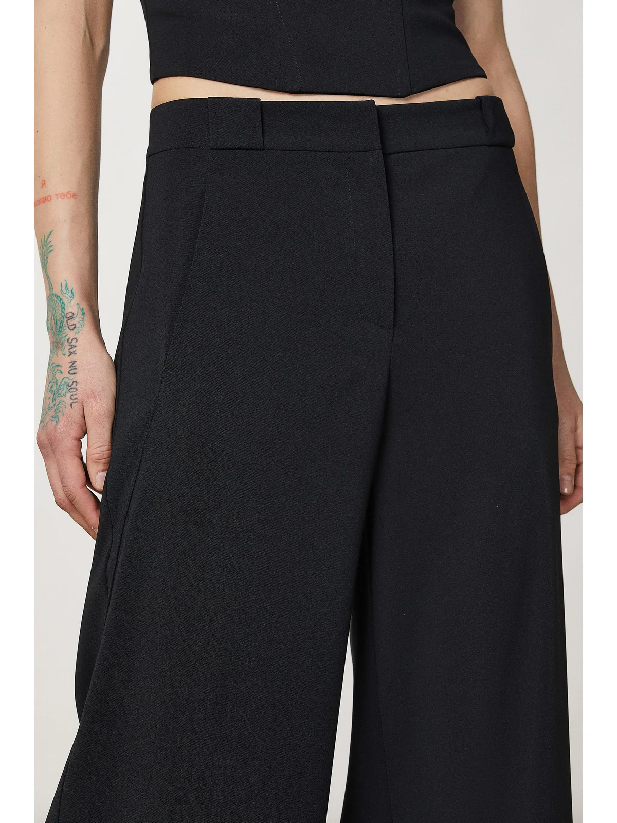 PATRIZIA PEPE Pantalone Donna 8P0539 A6F5 K103 Nero - Image 3
