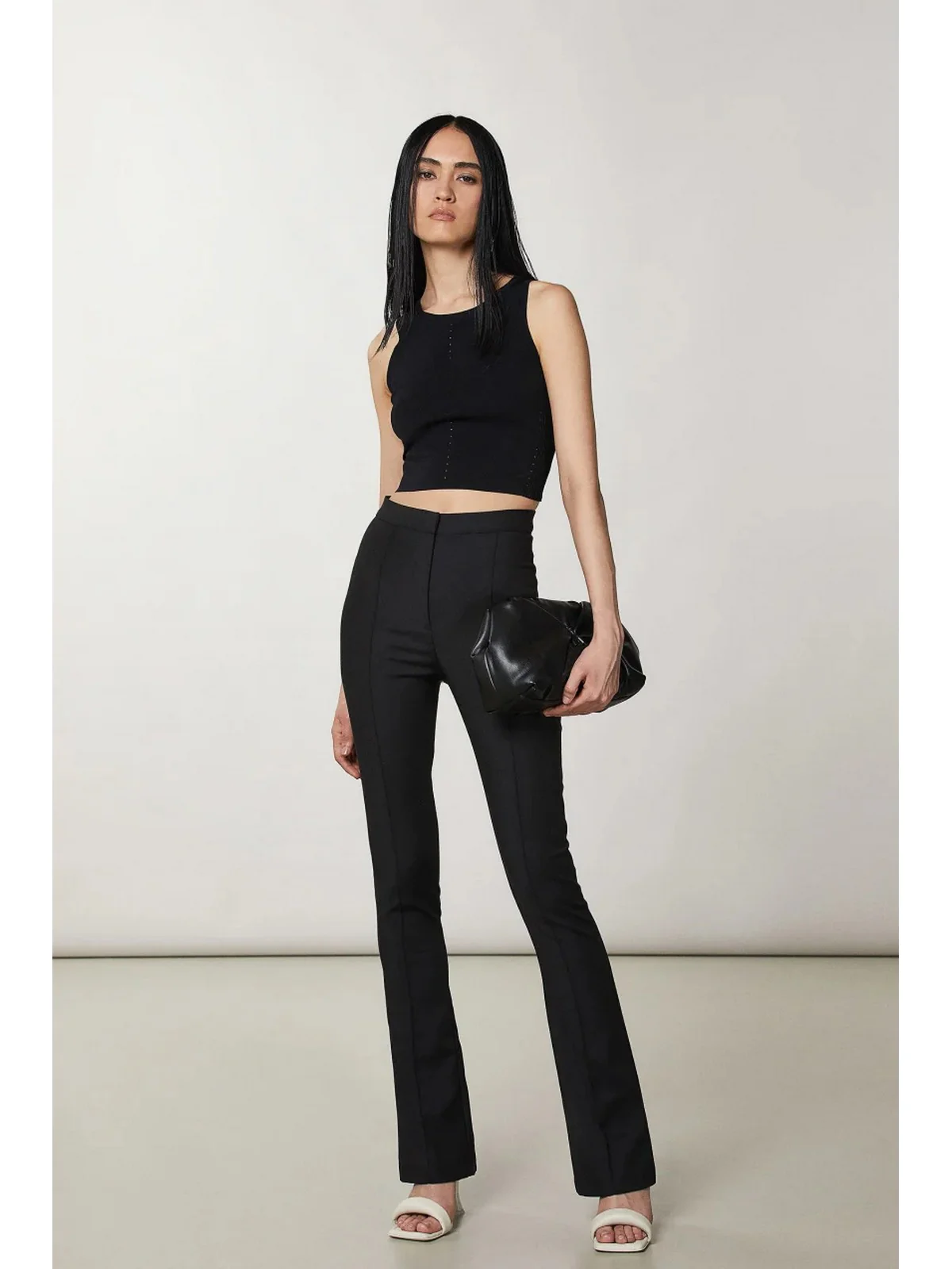 PATRIZIA PEPE Pantalone Donna  CP0208 AQ39 K103 Nero - Image 2