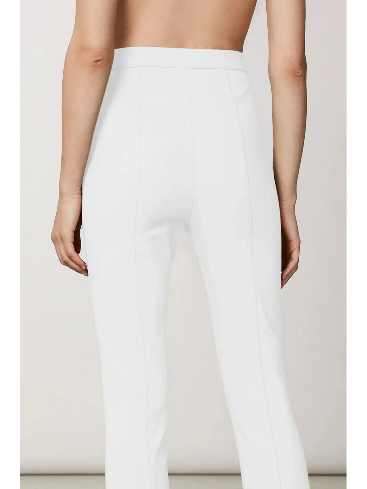 PATRIZIA PEPE Pantalone Donna CP0208 AQ39 W146 Bianco - Image 3